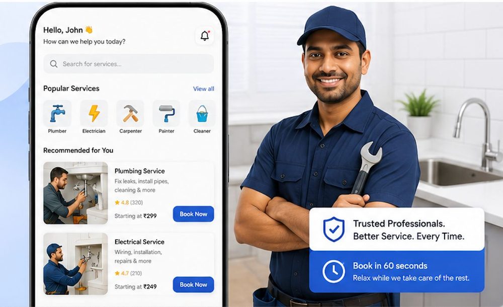 Kaam local services marketplace app